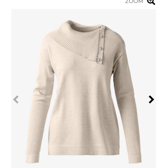 CHICO, Gold Lurex Sweater, various sizes, NWT - Picture 1 of 9
